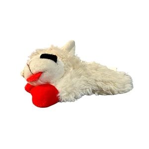 Multipet Lamb Chop Dog Toy Plush & Squeak Toys for Dogs & Puppies 6" Small